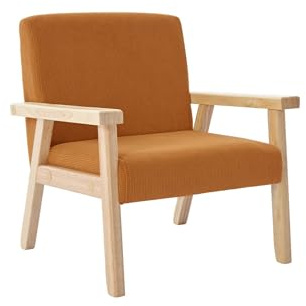Alice's Garden sweeek - Skandinavischer Kindersessel aus Cord und Heveaholz ISAK B 47 x T 43,5 x H 50cm