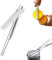YALiya Apriscatole Apriscatole Manuale Regolabile Apriscatole Professionale Apribottiglie a Leva Apriscatole Multifunzione,per Cucina,Ristorante,Anziani,Donne,Bambino,Artrite(Bianco)