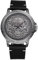 Avaner Herren-Armbanduhr, Quarz, wasserdicht, Halloween: Herrenuhr mit Quarzuhrwerk, analog, Armband aus echtem Leder, leuchtende Zeiger, Totenkopf-Zifferblatt, Punk-Steam, Herkunft, Noir, Riemen