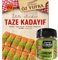 Pufai - Ozyufka Fili di pasta freschi Kataifi Kadayıf Shredded Fillo Pasta Pasticceria Kadaifi Fili Taze Kadayif per Cioccolato Dubai 400 gr con Crema Pistacchi 200 grammi