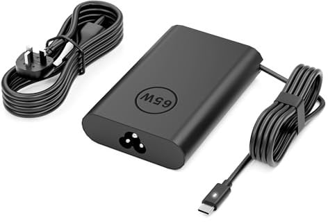65W USB C Laptop Charger Compatible with Dell Latitude 7275 7370 5175 5285 5290 XPS 13 9350 9360 9370 Dell Latitude 3400 3500 3390 5410 5420 5520 Chromebook 3100 3400 5190 Power Supply