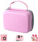 Jortmrd Housse Appareil Photo Enfant, Pochette Appareil Photo Enfant, Etui Appareil Photo Instantané Enfant Compatible avec Gofunly Canon Globalcrown Greenkinder Greenkinder Miiulodi (Roses)