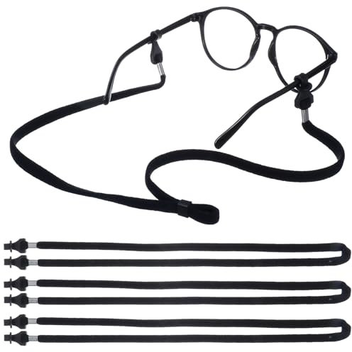 Mabor 3 Stück Brillenkette Damen Verstellbarer Brillenband Sport Rutschfest Brillenschnur Nylong Sonnenbrille Band Herren für Klettern Radfahren Reisen Männer und Frauen
