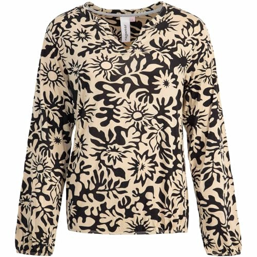 Ragwear Santica Print Bluse Longsleeve Damen