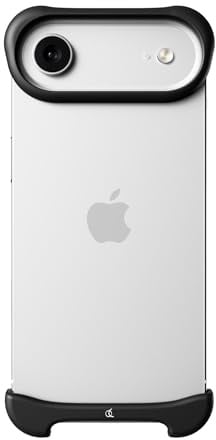 Arc Pulse kompatibel mit iPhone Air Hülle (2025), minimalistischer Schutz, stoßdämpfend, Aluminium in Luftfahrtqualität + Elastomer-Einlagen, einfache Montage, 6,5 Zoll