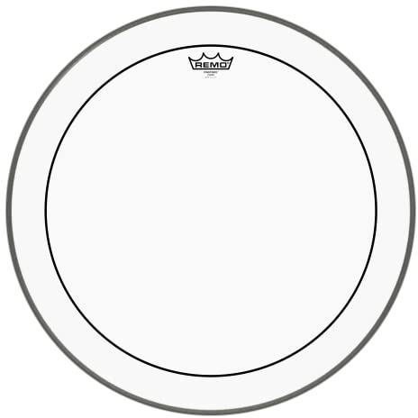Remo Schlagzeugfell Drum Head Pinstripe transparent Bassdrum 22 PS-1322-00