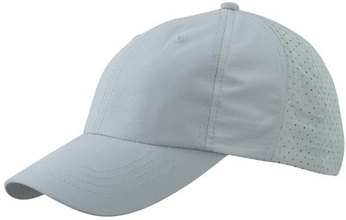 Myrtle Beach Uni Cap Laser Cut, Silver, One Size, MB6538 SI
