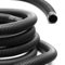 Wiltec Manguera de piscina 15 m ⌀32 mm 165 g/m negra con manguitos, manguera de bomba para piscinas, tubo de aspiración, manguera solar flotante