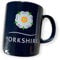 White Rose Yorkshire Blue Earthenware Mug