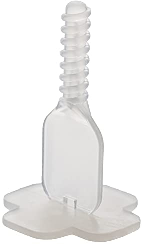 Brunoplast NIVIFIX 250x Standard Gewindelaschen (linear) für 1,7 mm Fugen, Nivelliersystem zum Verlegen von Wand/Bodenfliesen, Fliesenverlegehilfe ohne Fliesenkeile, Fliesen Werkzeug, Zuglaschen