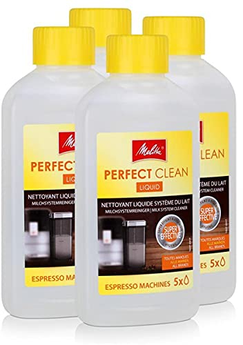 Melitta Perfect Clean 1500729 Lot de 4 nettoyants pour système de lait