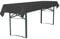 TexDeko® Tischdecke für Bierzeltgarnitur 250 x 100 cm Biertischdecke (Anthrazit) Blickdicht waschbar & wiederverwendbar mit Oeko-TEX Zertifikat