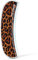 The Curve Lima per unghie resistente piccola e curva (Leopardo) - Lima per unghie in vetro - Lima per unghie di alta qualità per unghie naturali