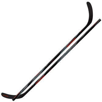 Instrike BlackPower Lite Schläger Junior 45 Flex Eishockey-Composite Schläger sehr stabil (Links - Linke Hand unten für Rechtshänder)