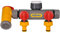 Hozelock Connecteur 2 voies avec robinet Flowmax