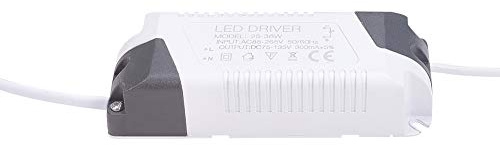 Othmro Transformador LED, 2 unidades, adaptador de fuente de alimentación de 18-25 W, 85-265 V CC, salida de bajo voltaje para luz LED, proyecto de computadora, luz exterior