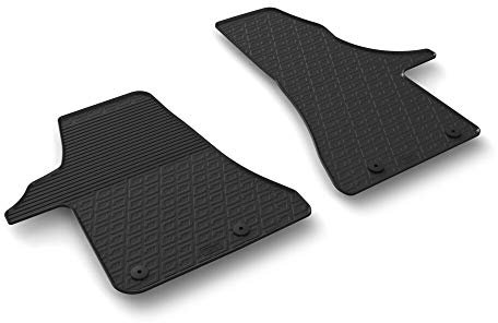 LAMPA 97309 Fußmatte Gummimatte Vorne schwarz