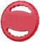 DHGTEP Hund Frisbee Gummi Hund Frisbee Bissfest Outdoor-Training Schwimmende Haustier Spielzeug, Tough Training Frisbee Spielzeug, Interaktive Hundespielzeug (Color : Red)