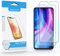 N NEWTOP Protector de pantalla compatible con Xiaomi Redmi Note 8 Pro, GLASS FILM 0,3 mm 9H cristal templado protector pantalla anti-golpes protección (2 unidades)