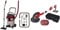 Einhell Aspirateur eaux et poussières Te-VC 2230 SACL (1 400 W, 220 mbar, Rayon d’Action 8 m, Filtre à Plis HEPA avec système de Nettoyage du Filtre, cuve 30L) + Ponceuse Girafe TC-DW 225