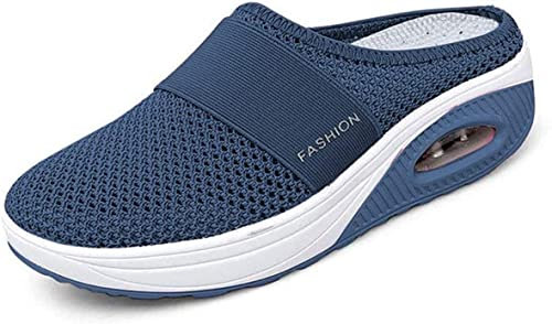 YisiNP Scarpe Donna Traspiranti e Casual con Cuscino d'Aria Scarpe Ortopediche Antiscivolo per Scarpe da Passeggio