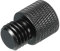 sourcing map Mic Stand Adapter 3/8 Female to M12 Male Camera Screw Thread Adapter for Microphone Tripod Stand Black
