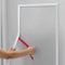 Hungbak Peel und Stick Stuhl Rail Panel Molding Finish Trim für Home Decoration und Wandschutz (lackierbar weiß, 3m x 6cm)