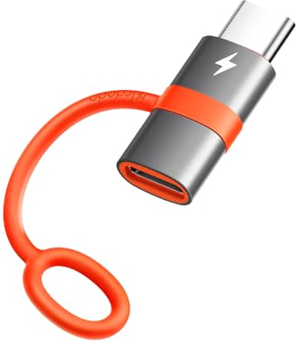 McDodo Lightning auf USB-C Adapter 60W - Schnellladung und Datenübertragung für iPhone (nur mit Computer, Laptops)
