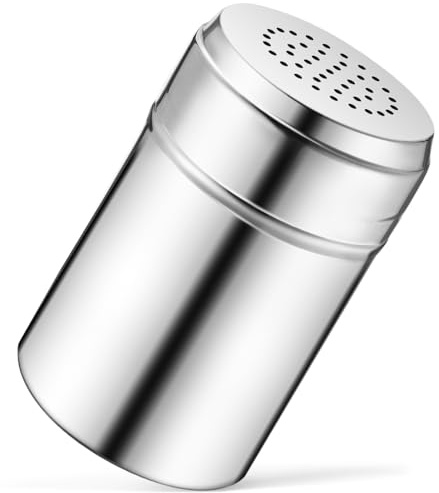 ABOOFAN Botella De Condimento De Acero Inoxidable Plata 11.50X6.70X6.70cm | Acero Inoxidable, Color Plata, FáCil De Llenar, Uso En Cocina, Barbacoa Al Aire Libre, Picnic