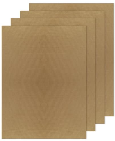 Vanyibro Tapis de cuisson réutilisables, feuilles de Silicone antiadhésives et résistantes à la chaleur pour four, doublures de plaques de cuisson 4 pièces