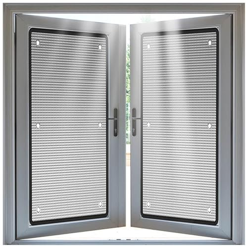 Pellicola per Finestre Riflettente Al Calore,Pellicola per Finestre Antiriflesso Giorno E Notte,Pellicola Di Vetro per Finestre,Pellicola per Finestre a Controllo Termico,2Pcs-150x280cm/59x110in