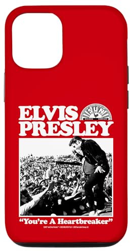 Sun Records X Elvis Presley Du bist ein Herzensbrecher Hülle für iPhone 12/12 Pro