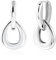 ALEXCRAFT Dicke Tropfen Ohrringe Silber 925 Hängend Creolen Damen Silver Dangle Earrings for Women für Frauen Freundin Mama