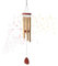 Liwankaqi Windspiel,Windspiele für draußen 37 Inches mit 6 Gestimmten Rohren,Wind Chimes für Drinnen und Draußen, Windspiel für Garten, Hof, Terrasse und Heimdekoration