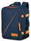 American Tourister Take2Cabin - EasyJet Kabinentasche 36 x 20 x 45 cm, 38 L, 0.70 kg, Handgepäck, Flugzeug Rucksack M Underseater, Blau/Orange (Dark Navy/Radiant Orange)