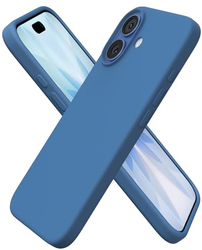 ORNARTO Compatible with iPhone 17 Case 6.3, Liquid Silicone Slim Cover | Shockproof Protection,Comfortable Grip,Precise Cutouts,Responsive Buttons,Smooth Finish,Camera Protection