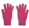 2-schichtige Damenhandschuhe aus purem Kaschmir, infra-rosa