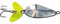Black Cat Hitman Twin Blinker, Welsblinker, Spinnfischen auf Wels, Spinnangeln, Wallerblinker, Gewicht:80g, Farbe:Silver