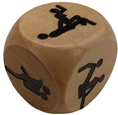 Lcdg Liebes-Würfel Kama Sutra Aus Holz - Einzeln verkauft