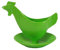 Sonja-Plastic Eierbecher Huhn grün - Der Kult-Eierbecher Made in Germany