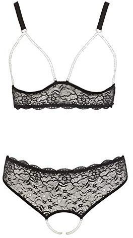 COTTELLI Collection Plus Perlenset schwarz L 1er Pack(1 x 1 Stück)