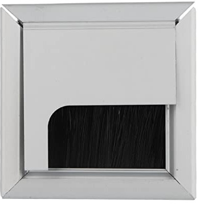Unterputzdosen Abdeckungen, Kabel Entry/Exit Pinsel Unterputzdose, Kabellochabdeckung Aluminium Tischcomputer Draht Kabelführung Einsteckloch Kabelführung 276 * 80 * 28/160 * 80 * 25/80 * 80 * 28mm
