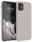 kwmobile Hülle kompatibel mit Apple iPhone 11 Hülle - Silikon Handy Case - Handyhülle weiche Oberfläche - kabelloses Laden - Taupe