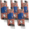 AZDelivery 5 x KY-024 Hall Sensor Linear Magnetic Sensor-Modul kompatibel mit Arduino und Raspberry Pi inklusive eBook!