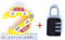 Natural Gas Bottle Handwheel Valve Lock/gate Valve Stop Valve Switch Safety Lock-Blue StyleSafety Padlock