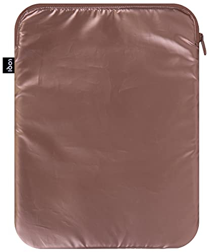 LOQI Unisex-Erwachsene Metallisch Laptop-Abdeckung, Roségold
