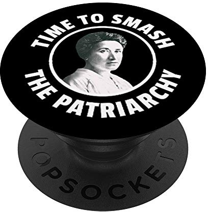 Rosa Luxemburg Time To Smash The Patriarchy für Aktivisten PopSockets mit austauschbarem PopGrip
