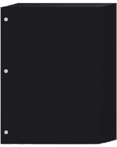 AIOR Fotoalbum Schwarze Seiten, Geeignet für einfarbige Leinenalbum, 30pcs
