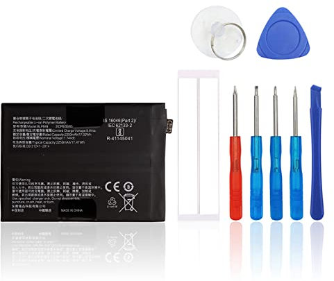 SwarKing Batería de repuesto compatible con Realme GT BLP849 con kit de herramientas