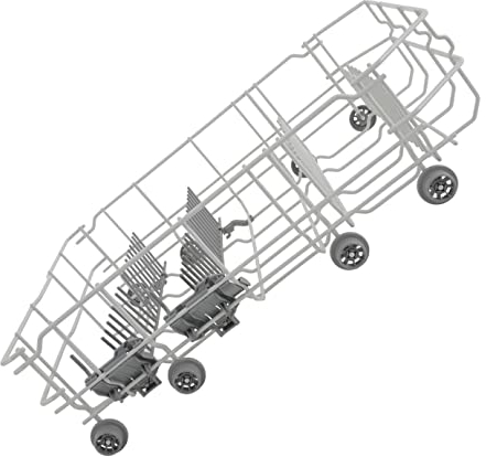 sparefixd Bottom Basket Tray with Wheels to Fit Bosch Dishwasher